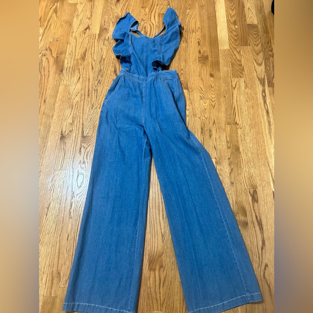 DO+BE Denim Jumpsuit (Small)